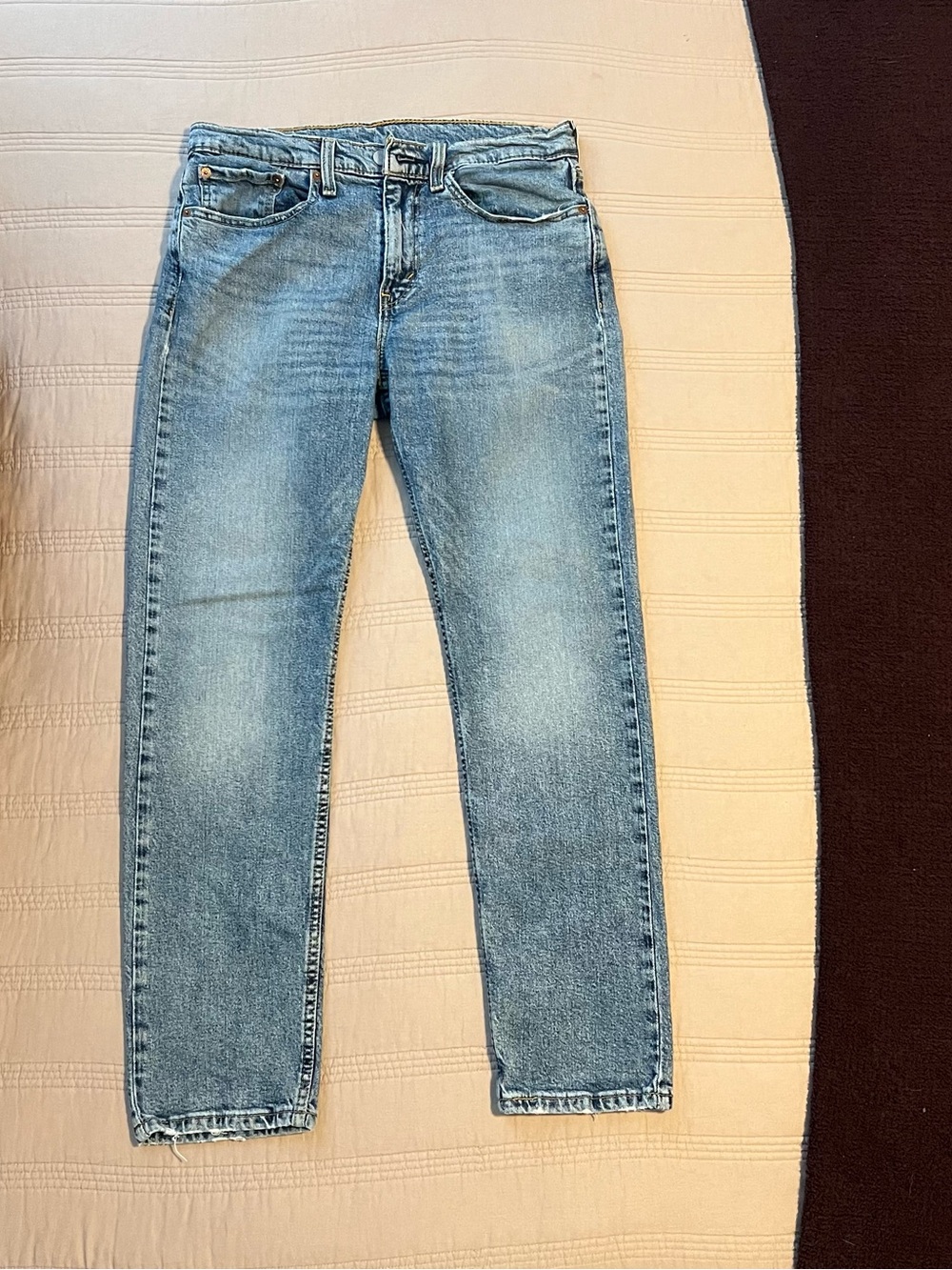 Levi's 502 Medium Washed Blue Slim Straight Men's Jeans 31X30
